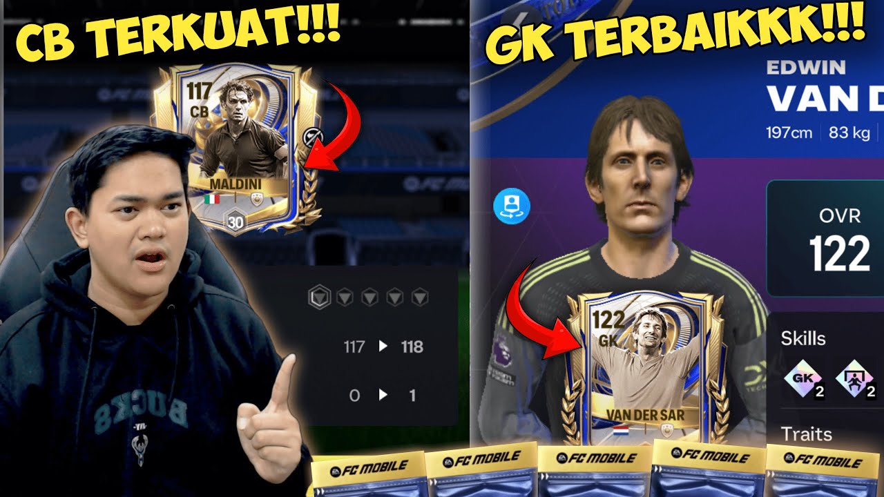 MALDINI TERBARU EVO EMAS + VAN DER SAR TOTY BOX EVO EMAS = AUTO WIN STREAK!!? - EA FC MOBILE 26