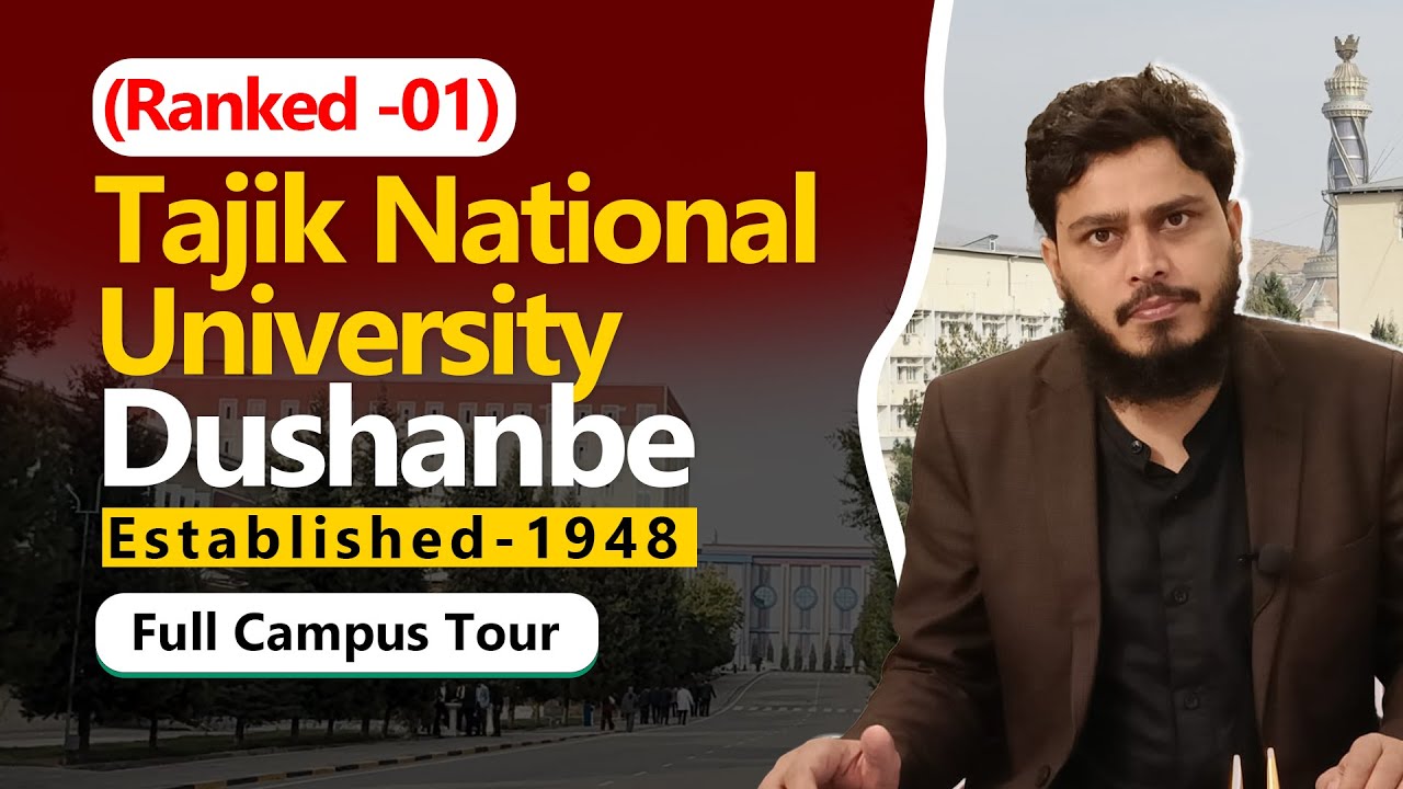 TAJIK NATIONAL UNIVERSITY Full Campus tour...