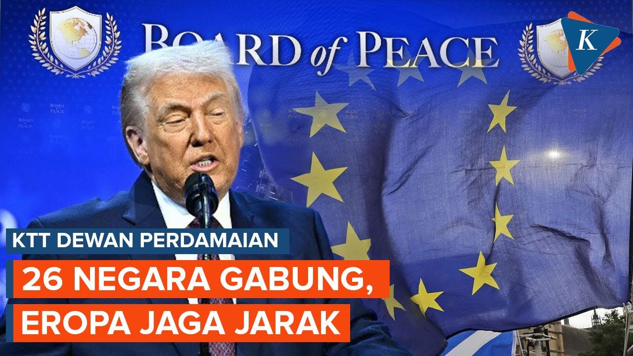 ​​KTT Perdana Dewan Perdamaian Bentukan Trump, 26 Negara Gabung, Eropa Jaga Jarak