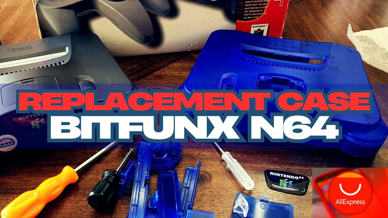 Transform Your N64! Get the Replacement Shell Here: BitFunx N64 Translucent Case Review | Aliexpress