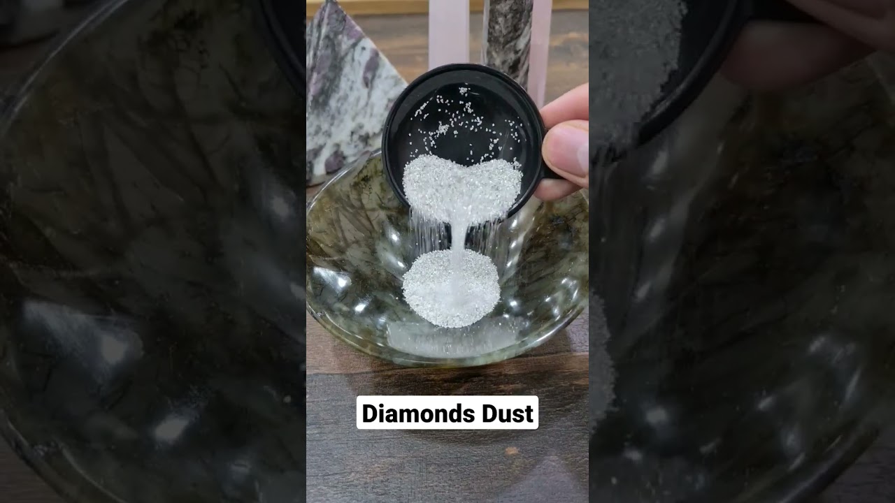 Natural Diamond Dust | Broken Diamonds pieces | Shop at LabradoriteKing