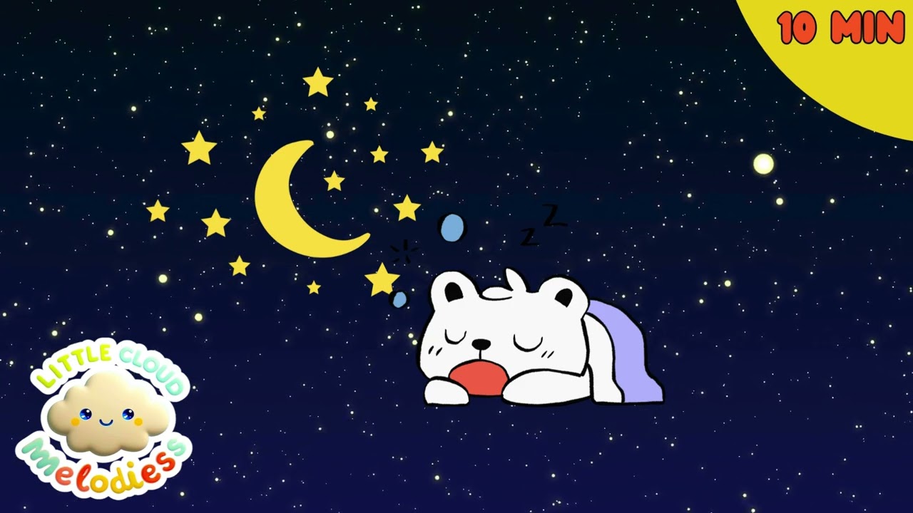 Gentle Sleep Music for Babies (10 Minutes) – Night Lullaby 💤