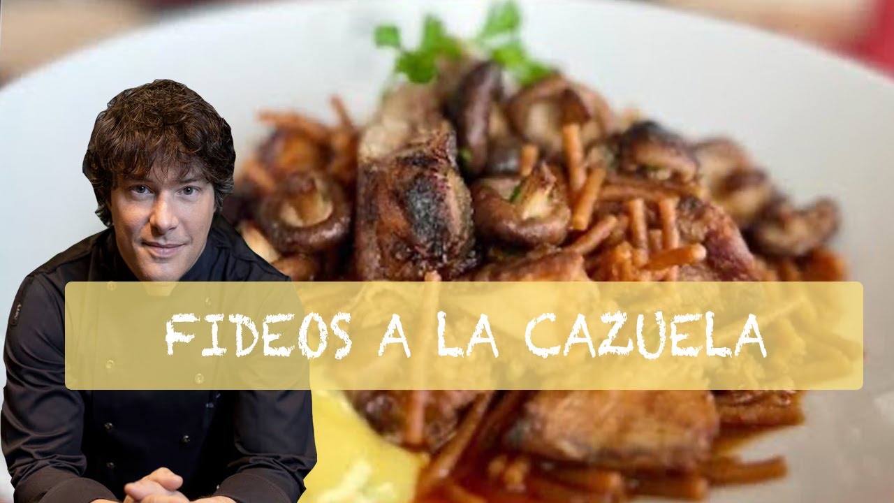 Fideos a la cazuela