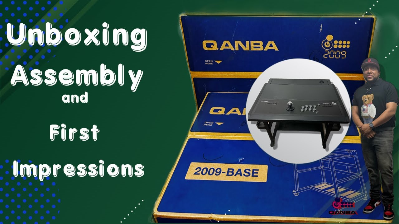 Qanba 2009 Arcade Unboxing, Assembly & Initial Impressions Review