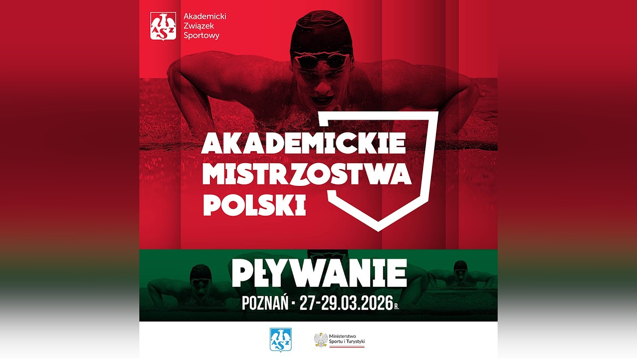 1F - Finały - Akademickie Mistrzostwa Polski w pływaniu - Poznań 2026