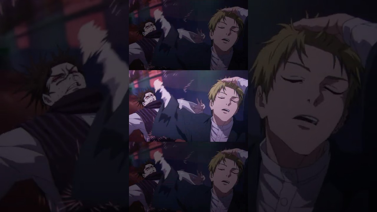 Naoya's no-look punch #JujutsuKaisen