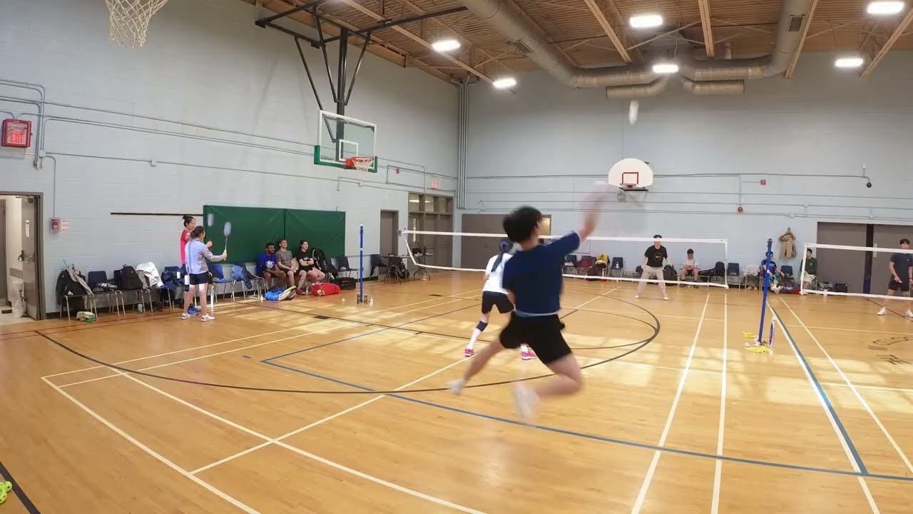 Badminton at TOR| Game2  Richard/Cynthia v Cass/Patrick |#badminton #badmintonrallies 2026Mar08_Sun