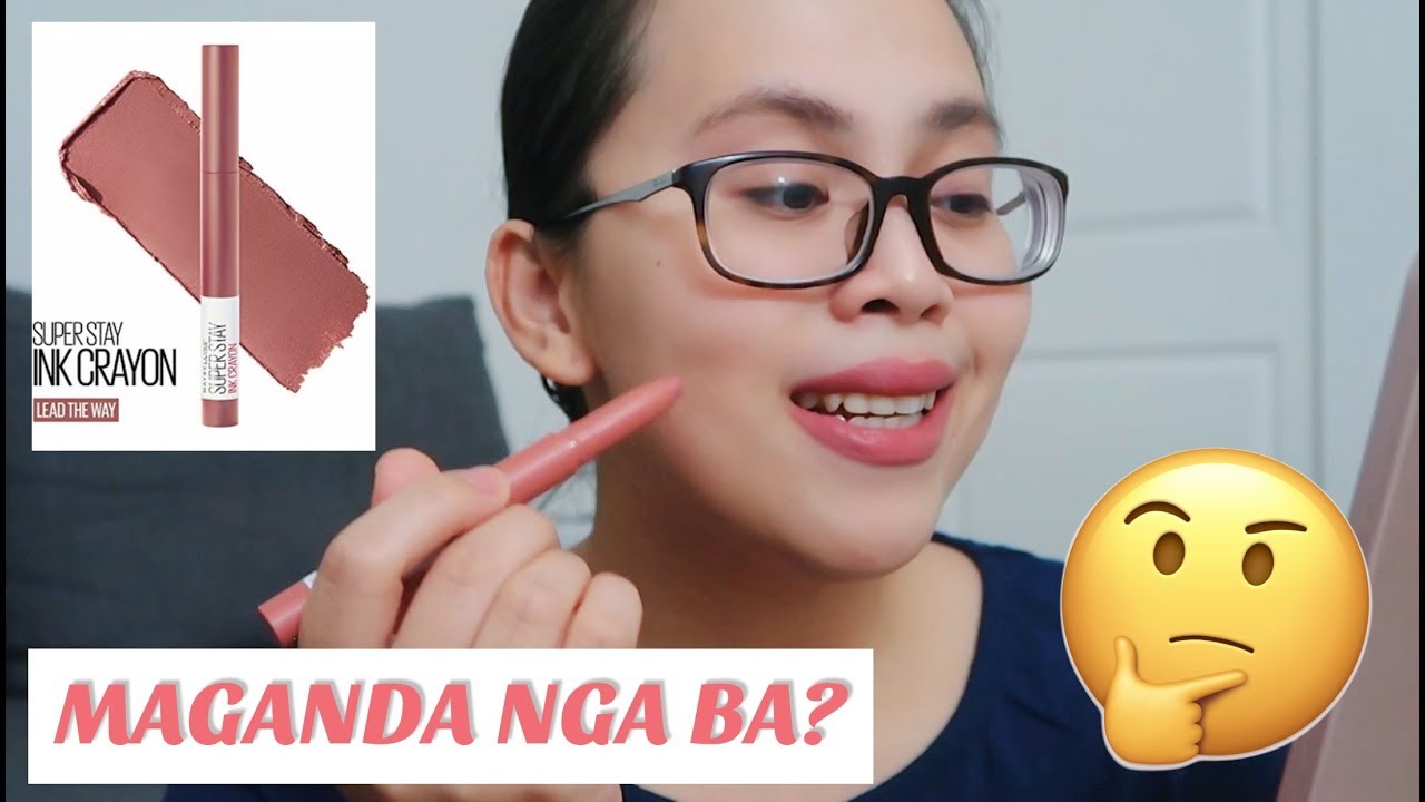 MAYBELLINE SUPERSTAY INK CRAYON LIPSTICK REVIEW & WEARTEST | Philippines