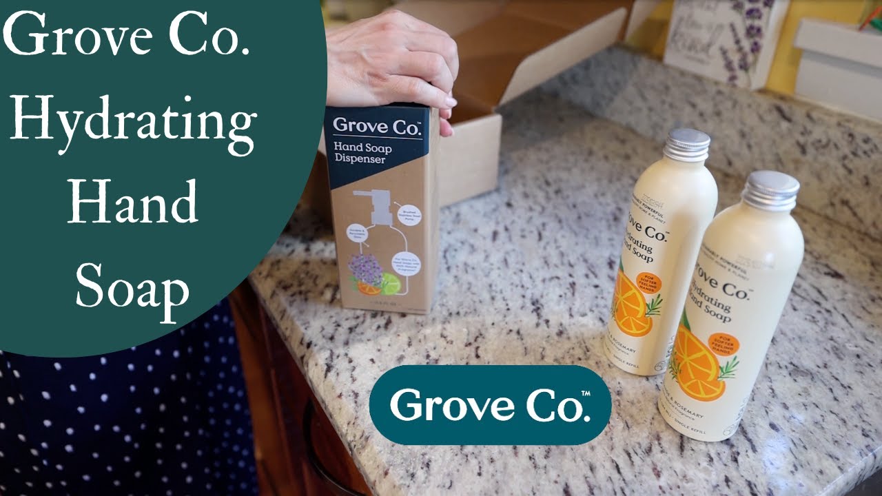 Grove Co. Hydrating Hand Soap HONEST Review: Why Everyone is Switching to THIS Soap! 🌿