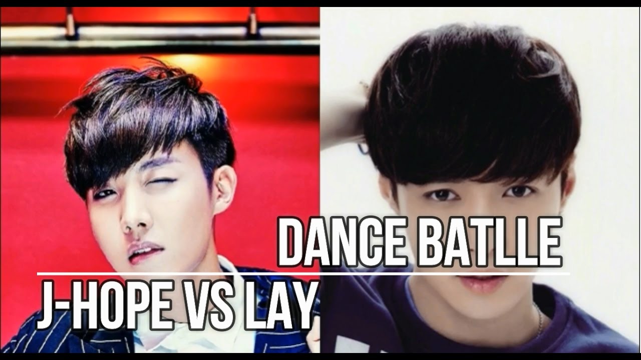BTS J Hope VS EXO Lay - Dance Battle