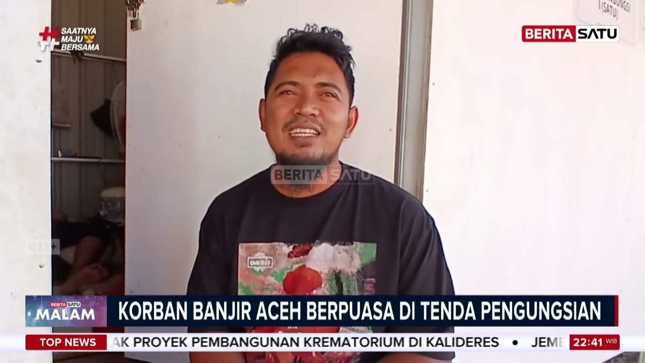 Ramadan di Tenda Darurat, Begini Kondisi Korban Banjir Aceh Tamiang #beritasatu