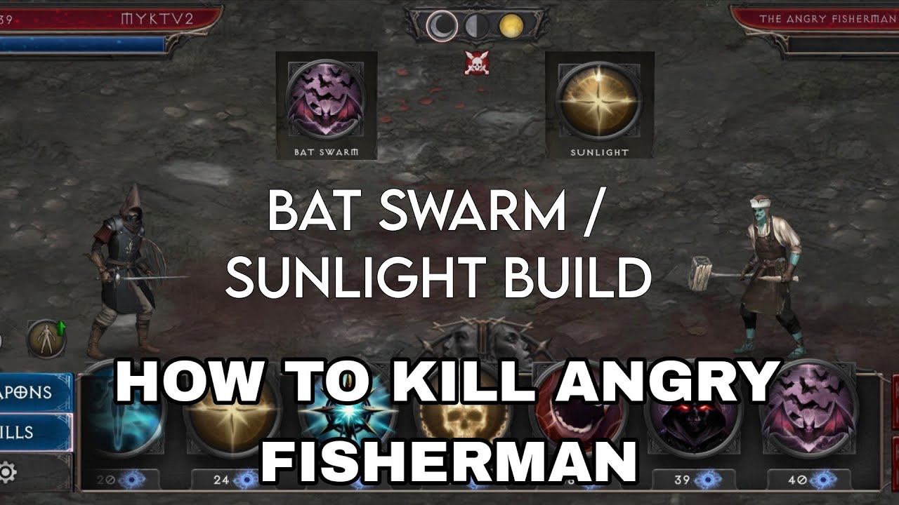 VAMPIRE'S FALL II: HOW TO KILL ANGRY FISHERMAN / FOCUS BUILD #vampireafall2 #vampiresfall 