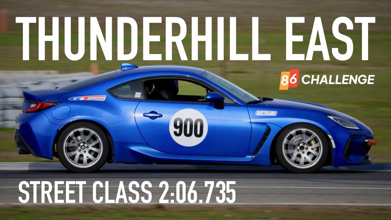 First Event in Street Class - 86 Challenge Rd. 1 @ Thunderhill East