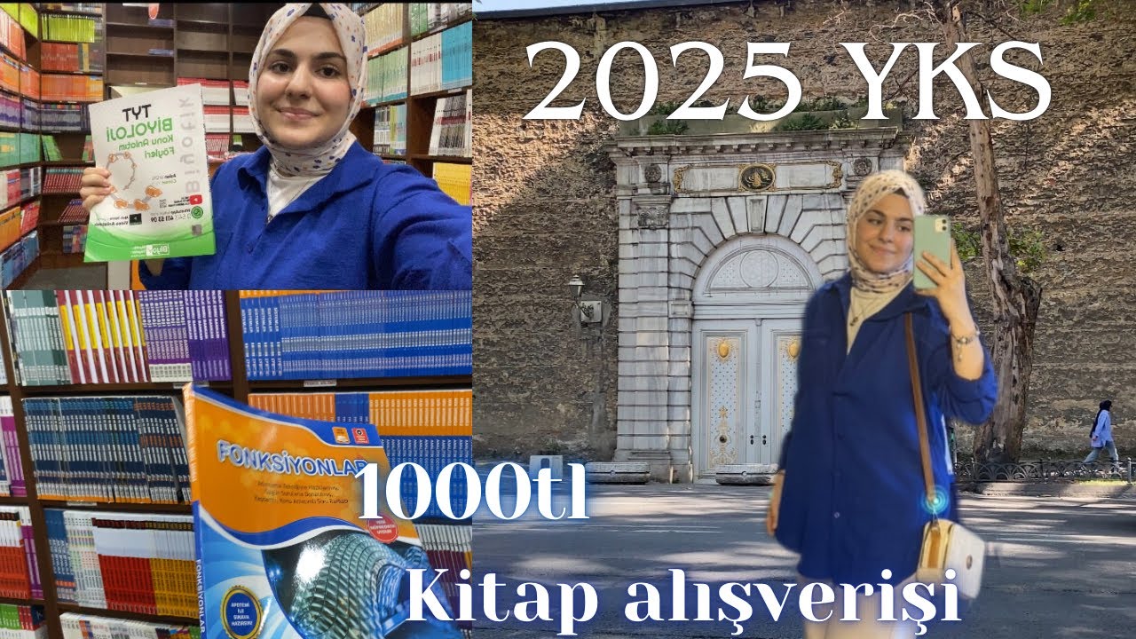 2025 YKS VLOG ||  BUNDAN SONRA NASIL İLERLEYECEĞİM || 1000 TL İLE HANGİ KİTAPLAR ALINABİLİR #yks2025