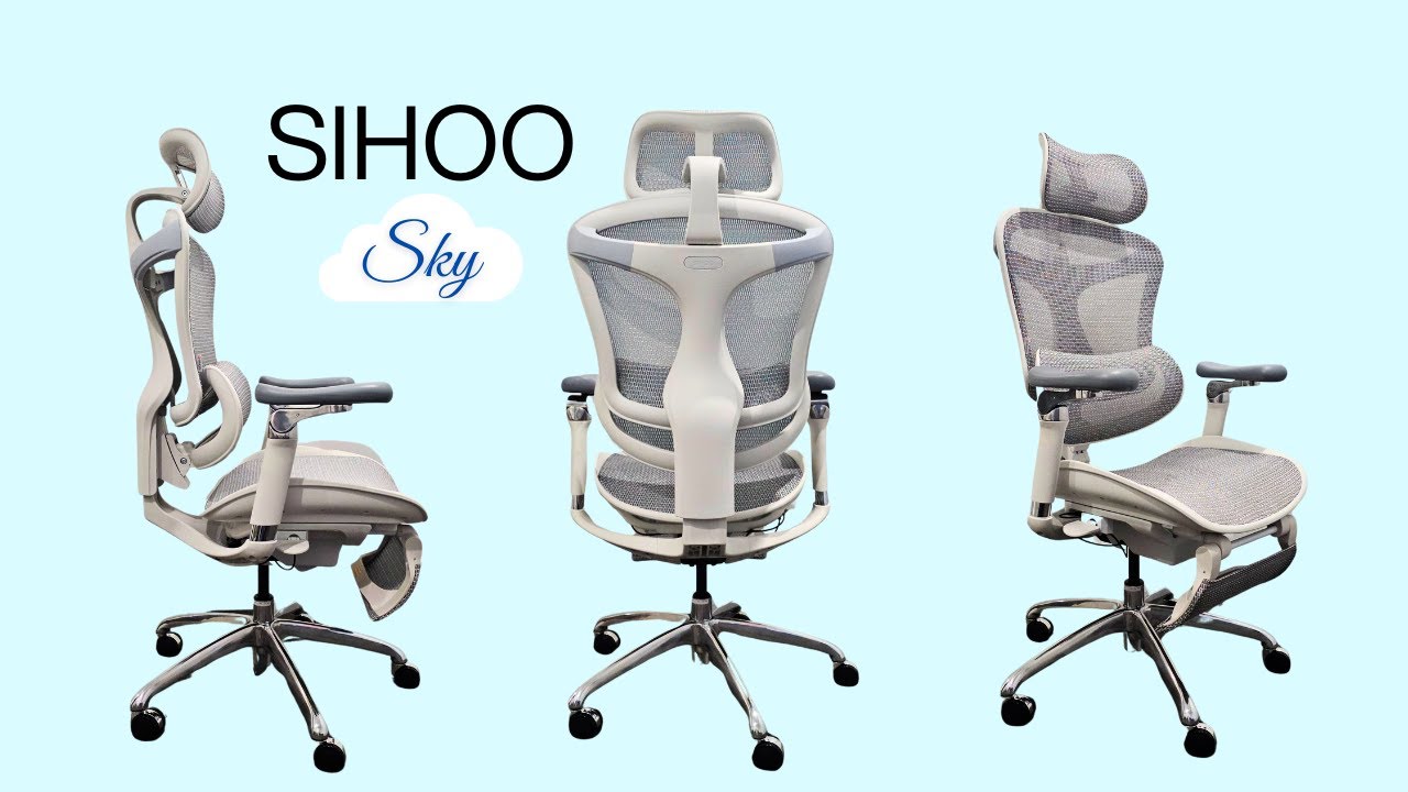Футуристическое эргономичное кресло Sihoo DORO C300 Pro (Новая версия)