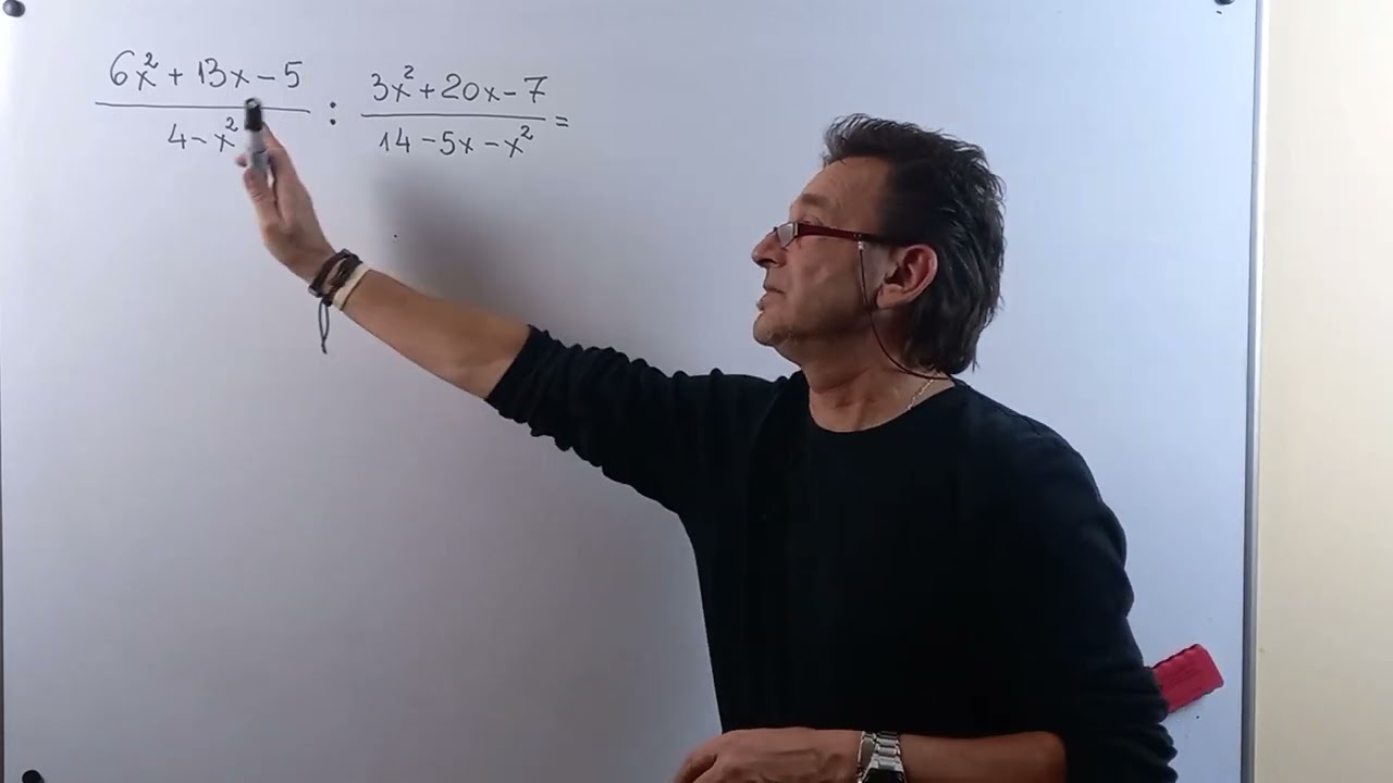 Mnożenie i dzielenie ułamków algebraicznych
