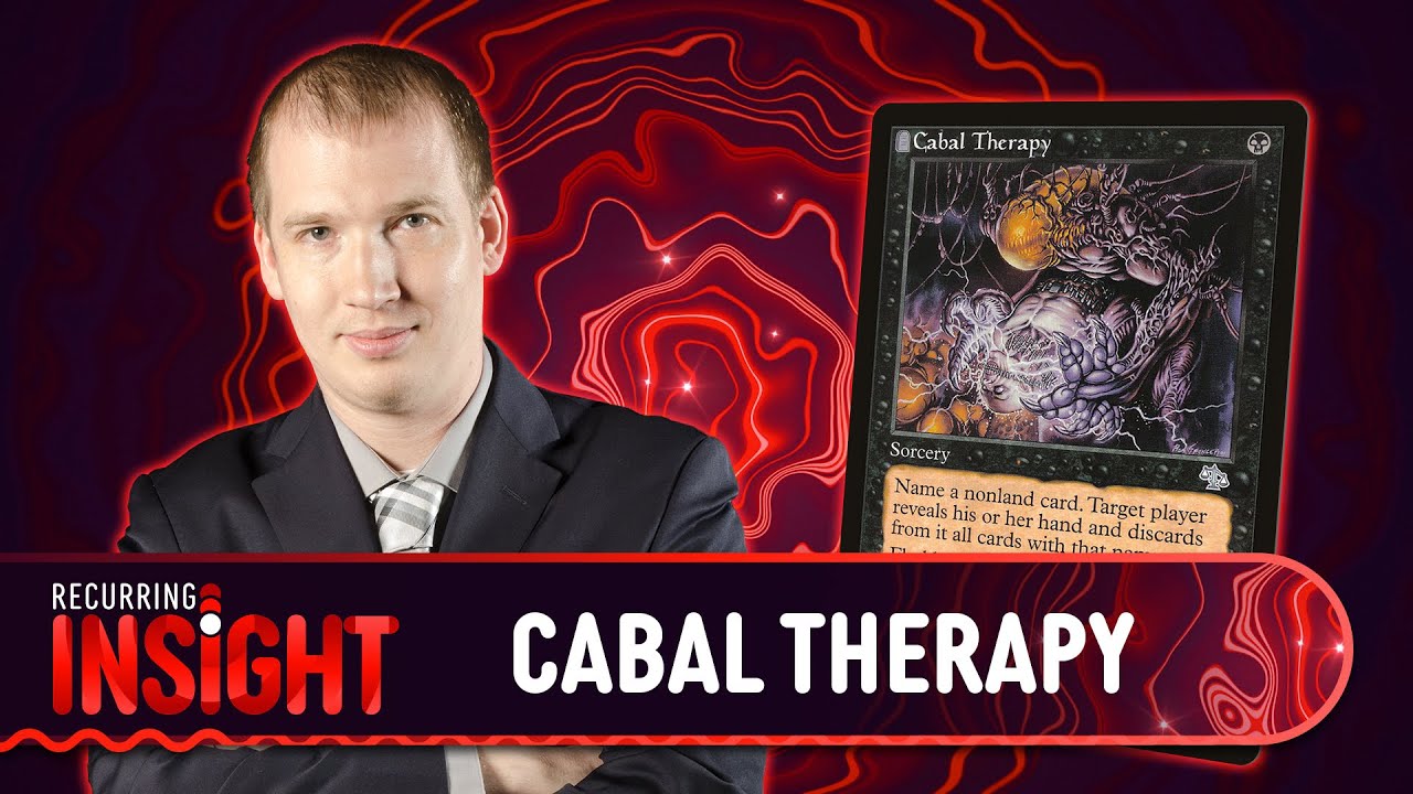 Recurring Insight #2: Cabal Therapy
