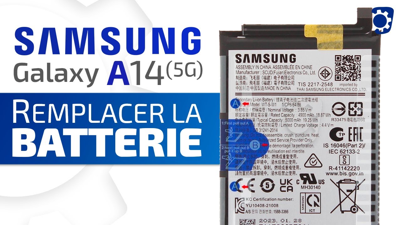 Comment changer la batterie du Samsung Galaxy A14 ?