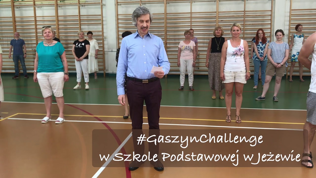#GaszynChallenge w Szkole Podstawowej im. Adama Mickiewicza w Jeżewie