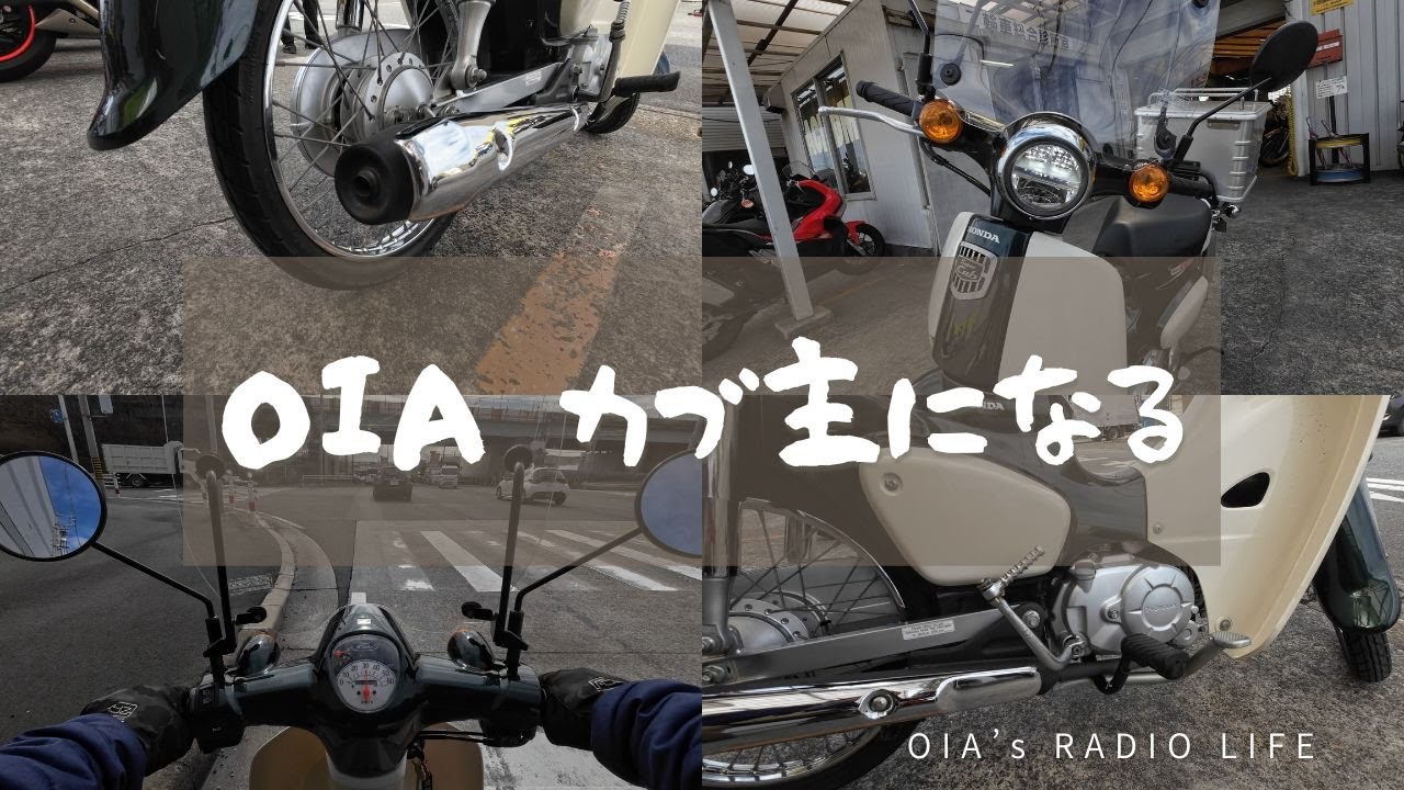 ワケあってスーパーカブ(AA09型)を買いました