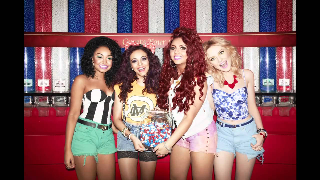 Little Mix M&M's behind the scenes