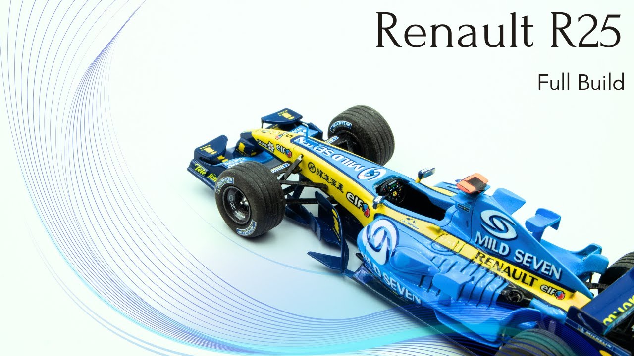 Renault R25 Tameo 1/43 Scale Model - Full Build