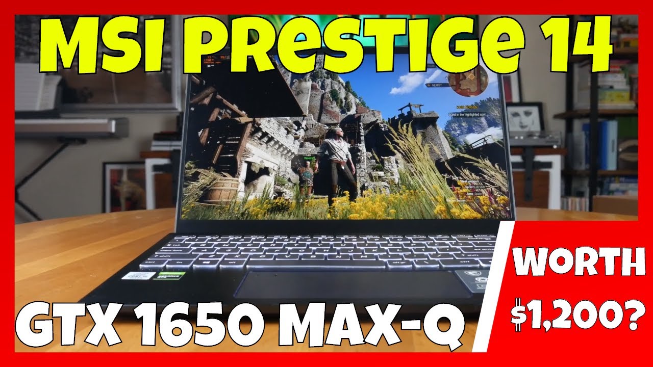 MSI Prestige 14 with GTX 1650 Max-Q - Worth $1,200?