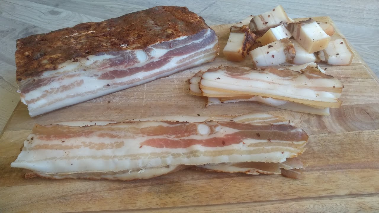 BEICON O PANCETA AHUMADA CASERA (RECETA KETO)