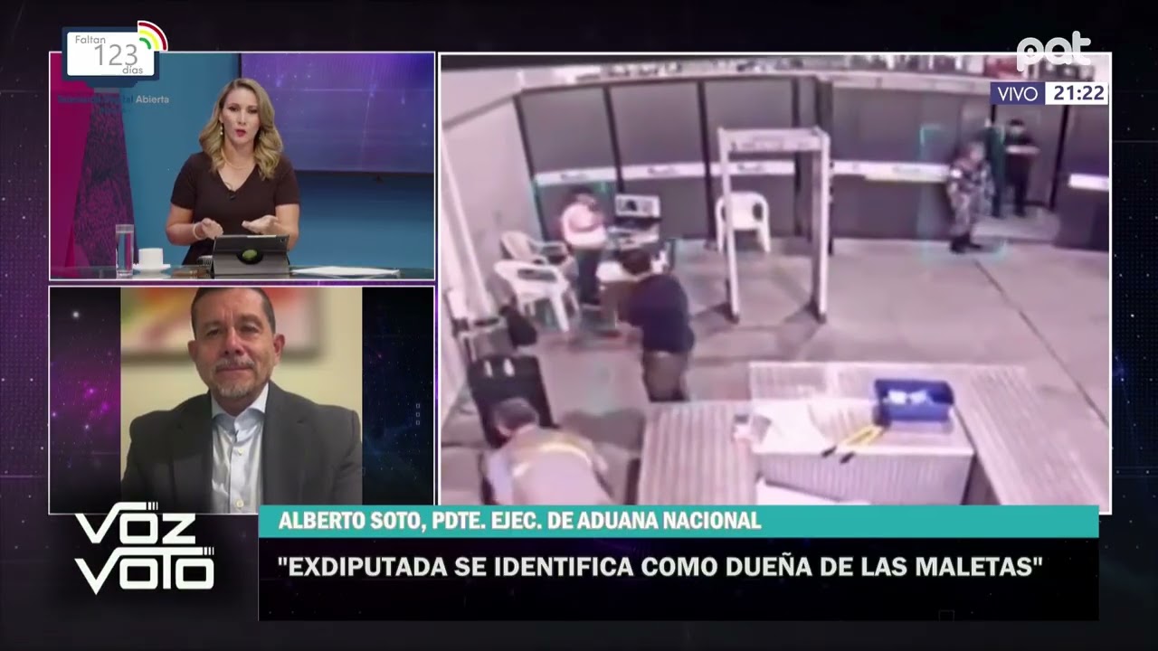Alberto Soto se pronuncia sobre el caso de las maletas