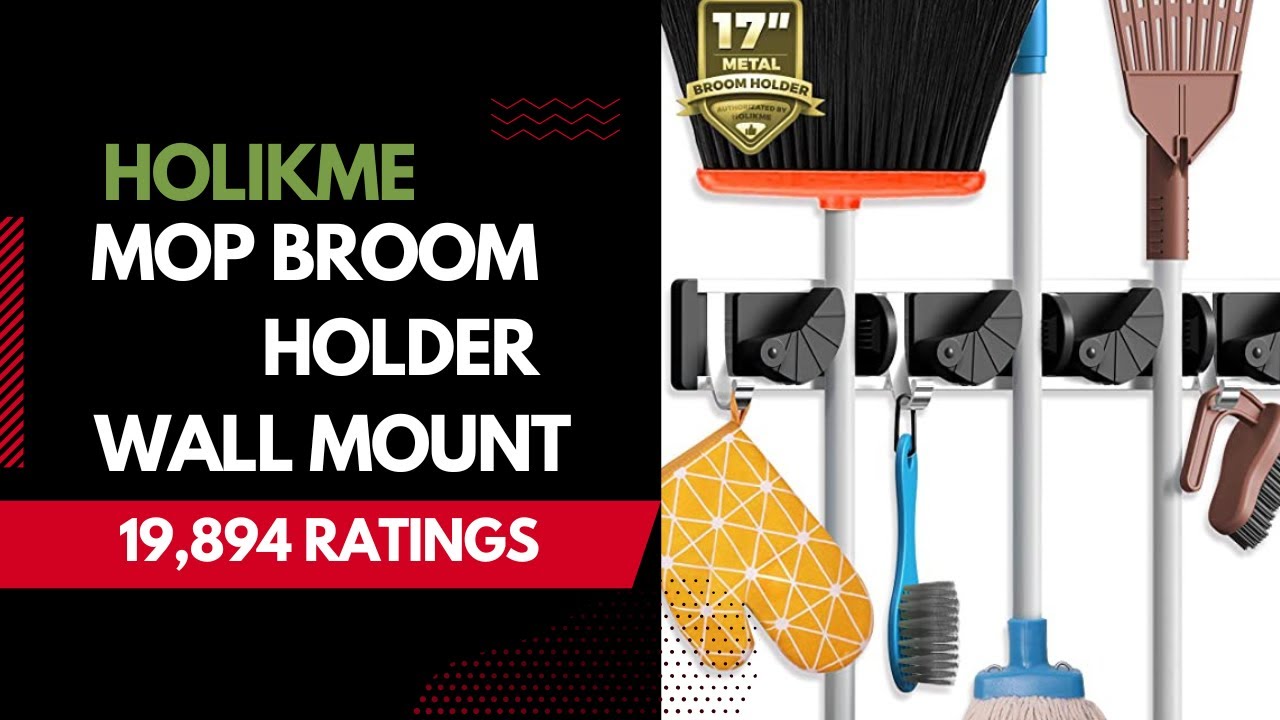 Mop Broom Holder Wall Mount-2023