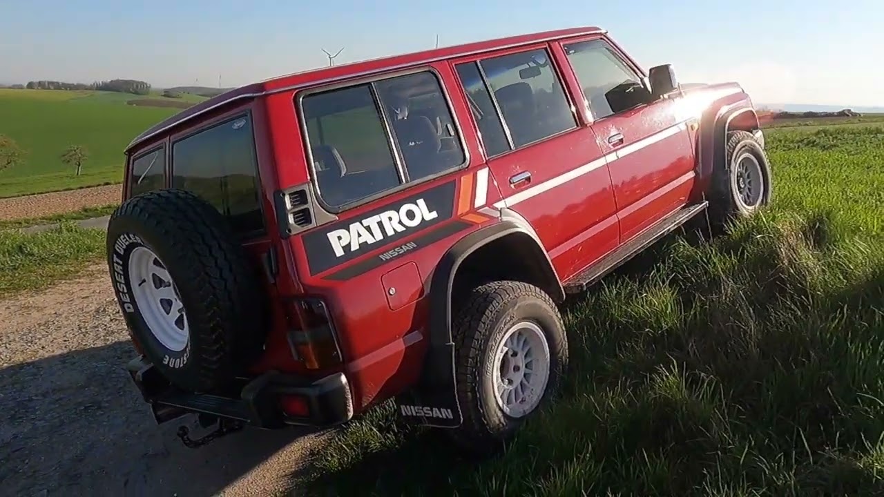 Nissan Patrol with Skyline RB25 Engine BRUTAL FLY-BY + 0-100