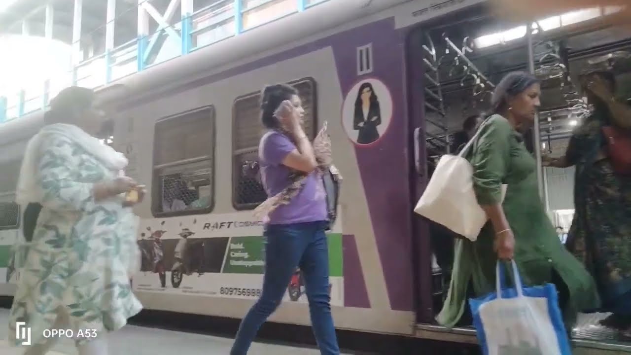 Mumbai local railway station khar road Lalita Namdev Mumbai