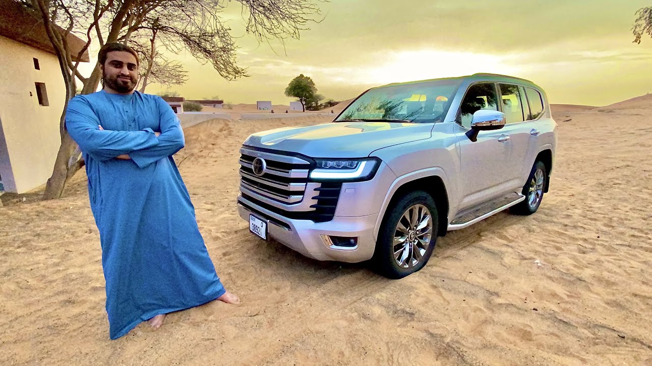 Arab driver off-roading 2022 Land Cruiser Twin Turbo!