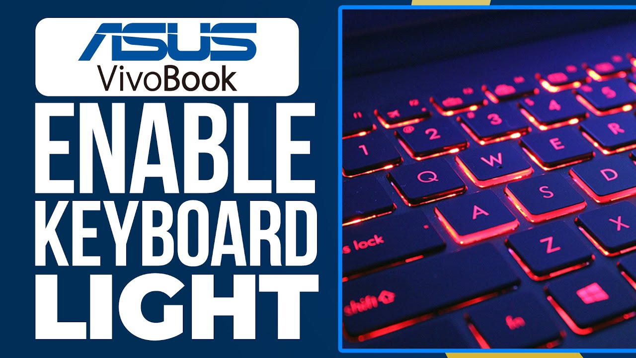 Как включить подсветку клавиатуры на Asus Vivobook 15! (Включить подсветку клавиатуры)