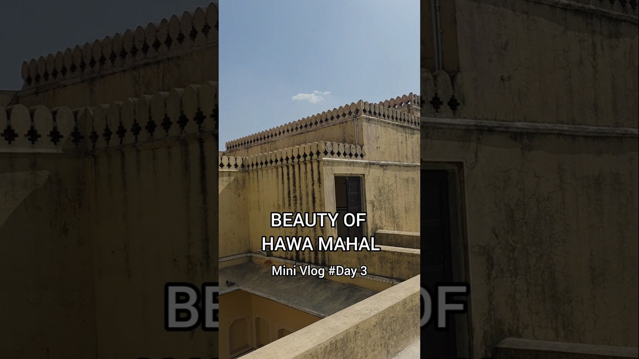 Day 3 Jaipur💓 #minivlog #hawamahal #pinkcity #jaipurcity #trending #rajasthan #shortvideo