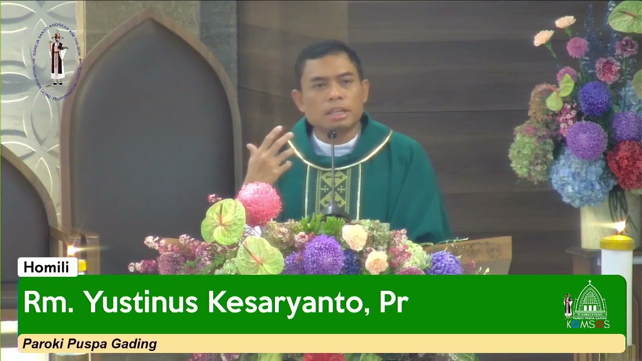 HOMILI ROMO YUSTINUS KESARYANTO, PR HARI MINGGU BIASA KE III, 25 JANUARI 2026 PUKUL 10.00