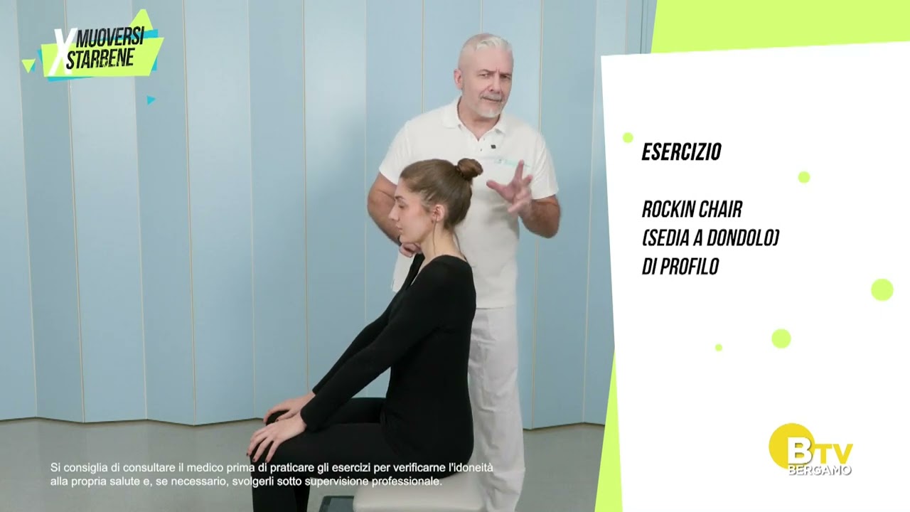 BergamoTV  Postura seduta e MDS  MUOVERSI PER STAR BENE   lunedì 3 marzo 2025 2