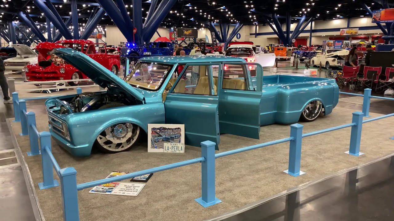 Houston Autorama 2019 Texas Metal 1970 Chevy Crew Cab Dually #laperla
