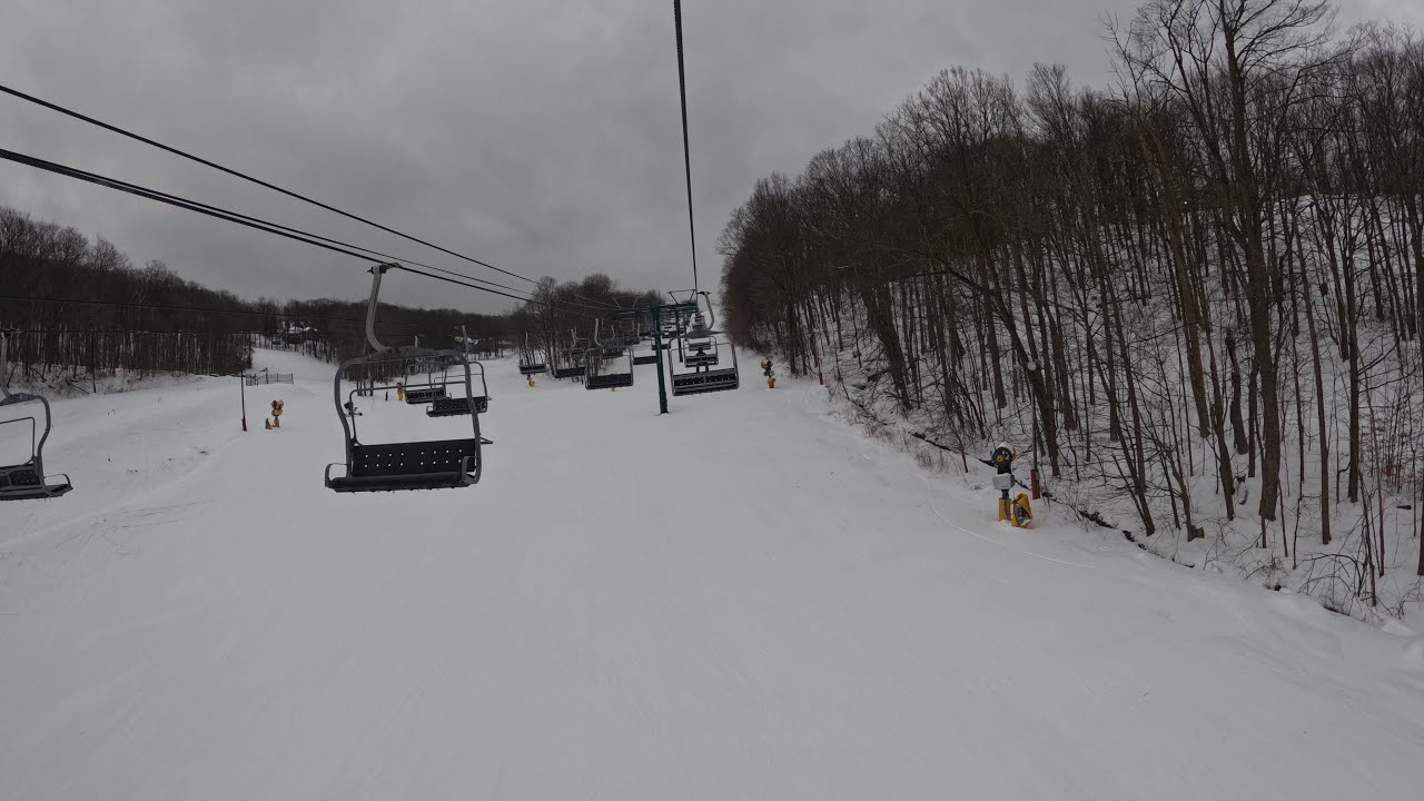 Skiing at Hidden Valley Ski Resort