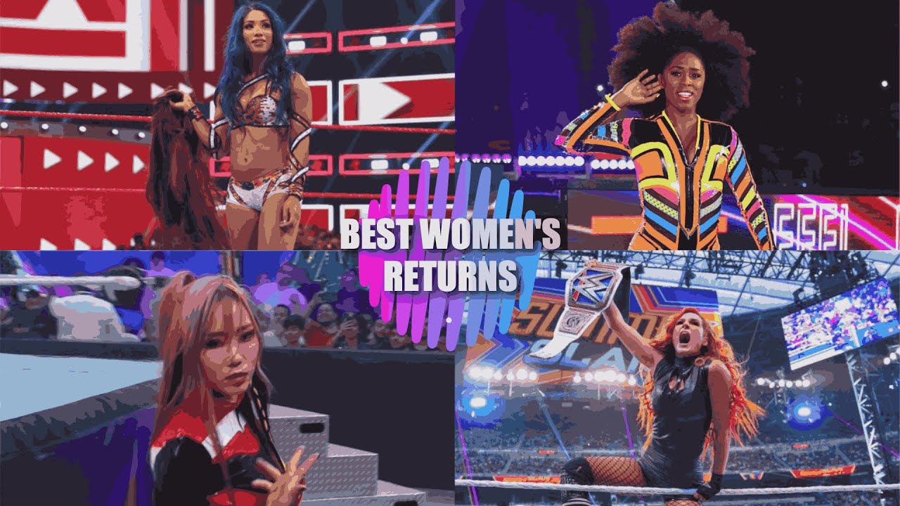 WWE Women's Returns Compilation