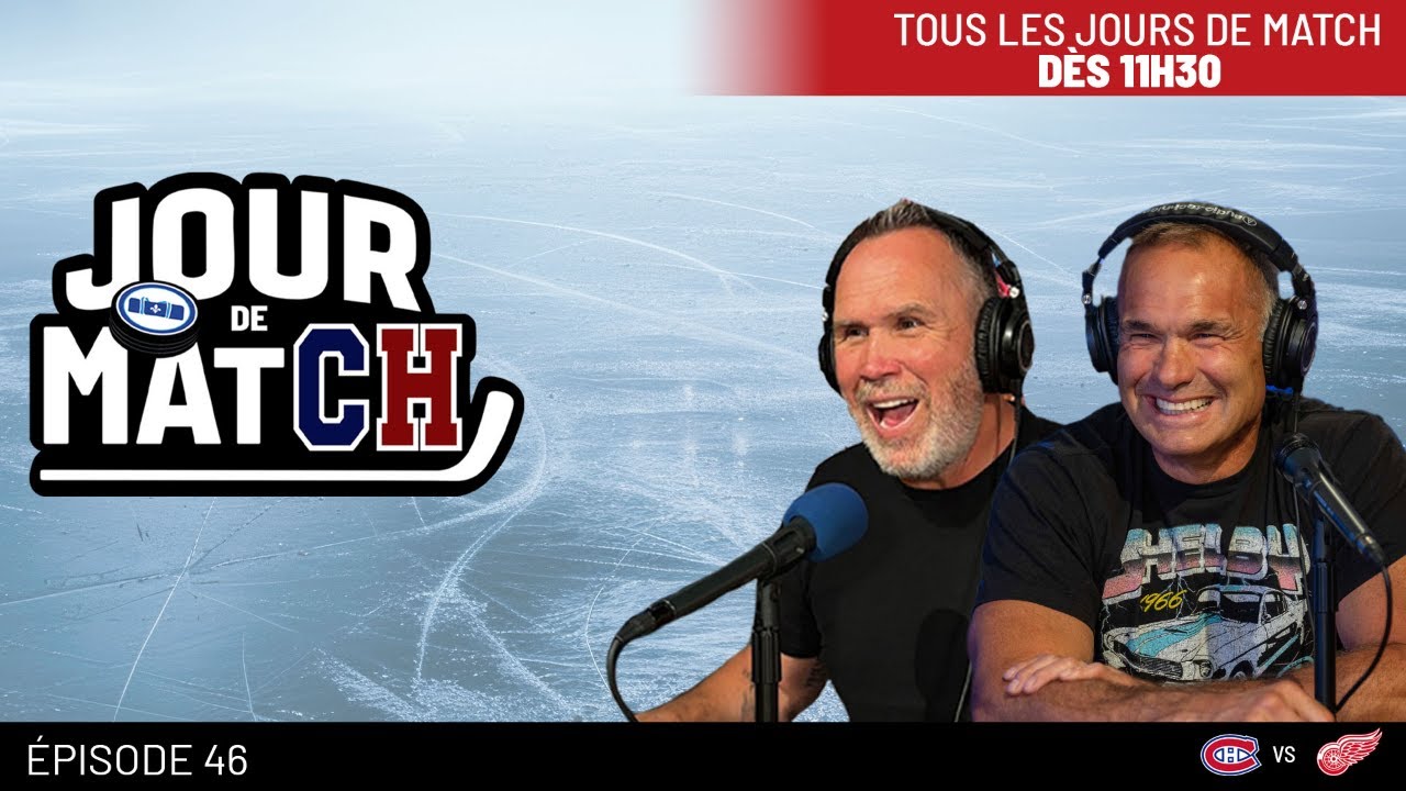 Êtes-vous prêts pour le match contre les Wings ? | JOUR DE MATCH | EP#46 - REDIFFUSION