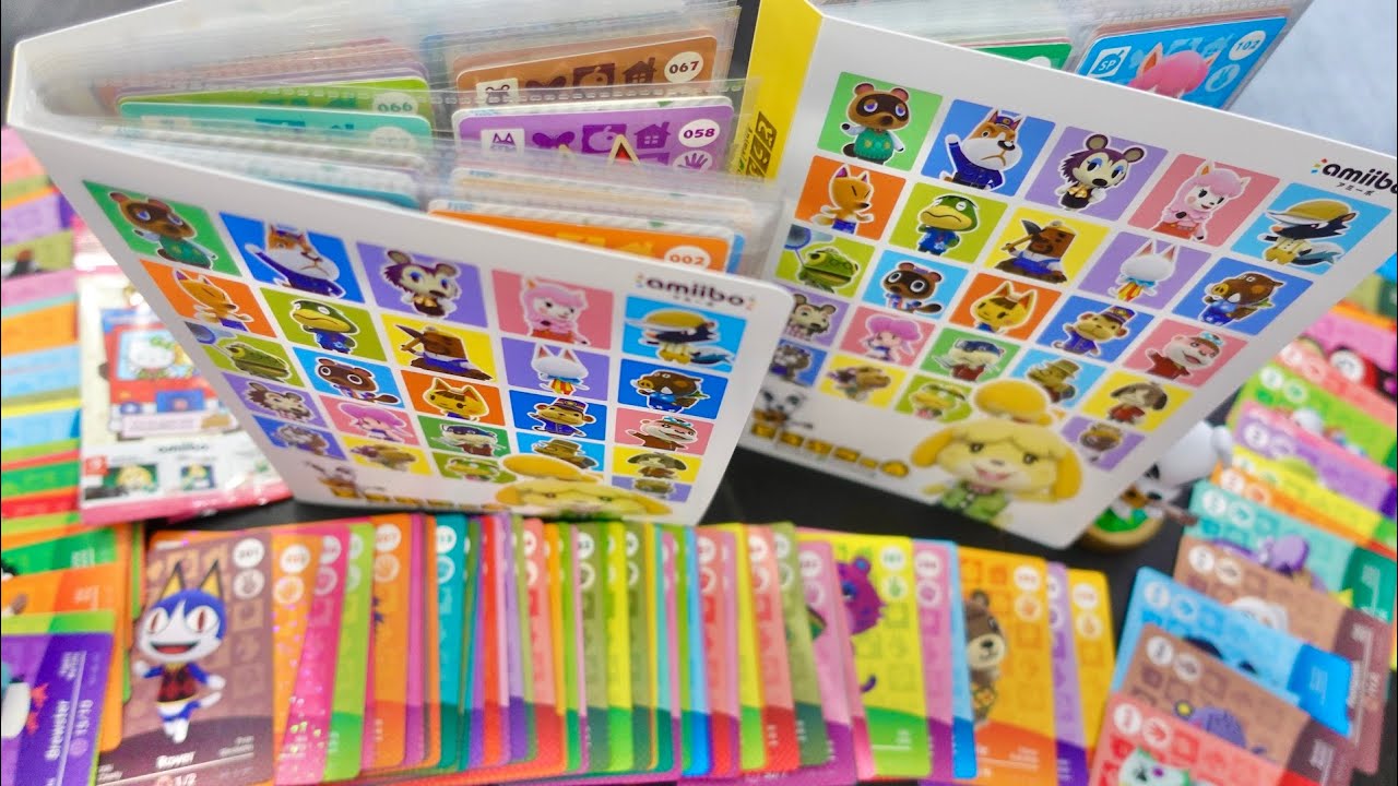 Ma collection de cartes Amiibo Animal Crossing Fusionnée au cadeau d'Aphrayael : on trie & complète