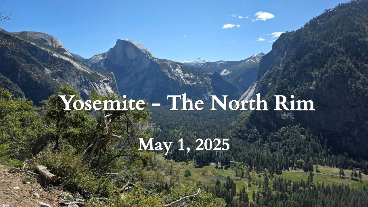 Yosemite - The North Rim (Silent Hiking)