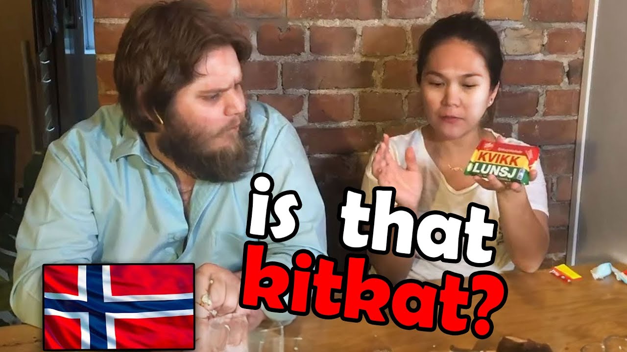 British People Taste Norwegian Candy