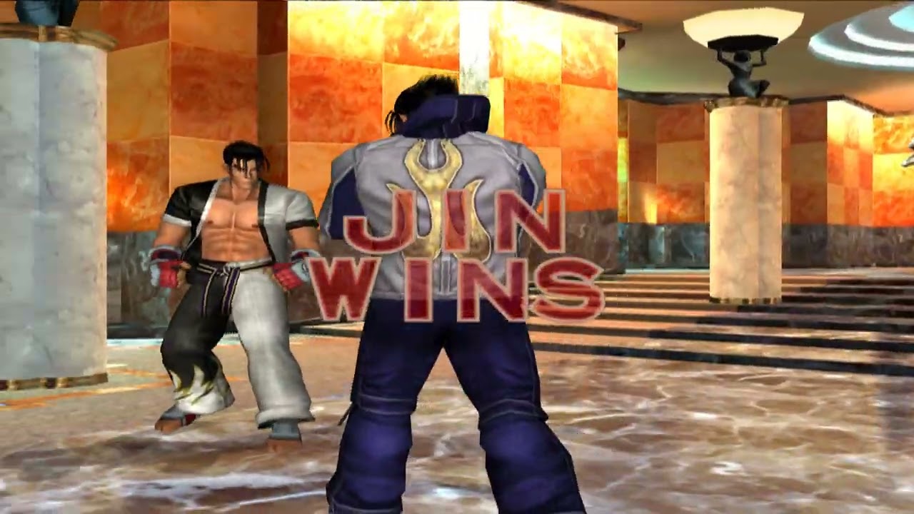 Tekken 4 Jin VS Jin (Statue)