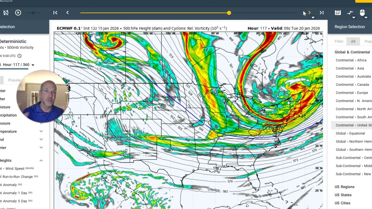 Winter Weather Chances Sunday VLOG 1/15/2026 update: Yes, snow chances just not a big deal yet.