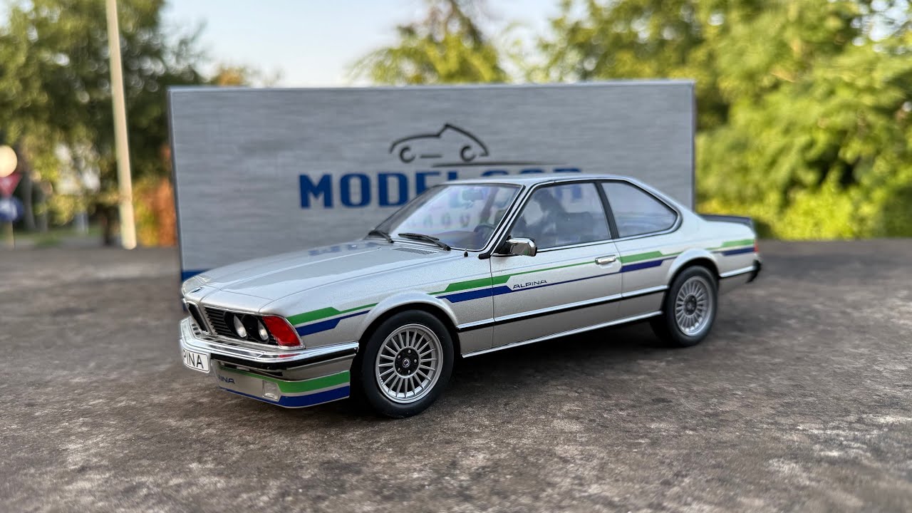 1:18 BMW Alpina B7 Turbo (E24) - Model Car Group (unboxing)