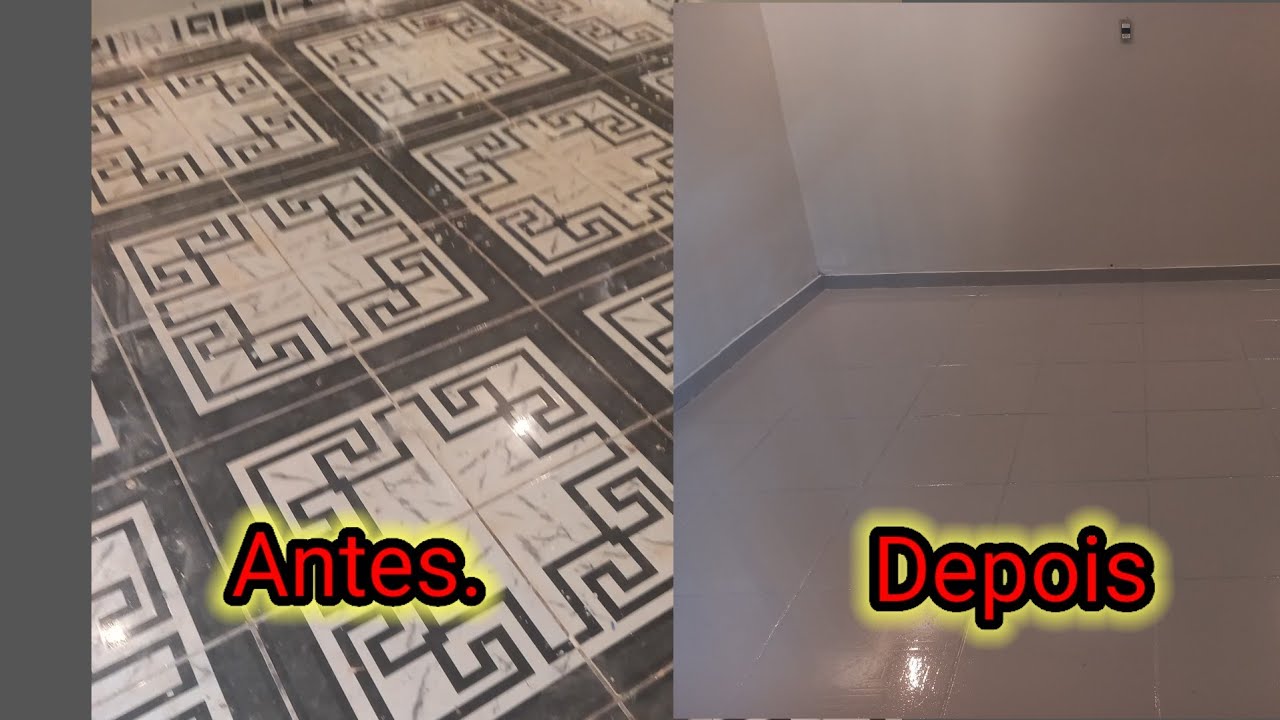como pintar  piso   de cerâmica passo  a passo