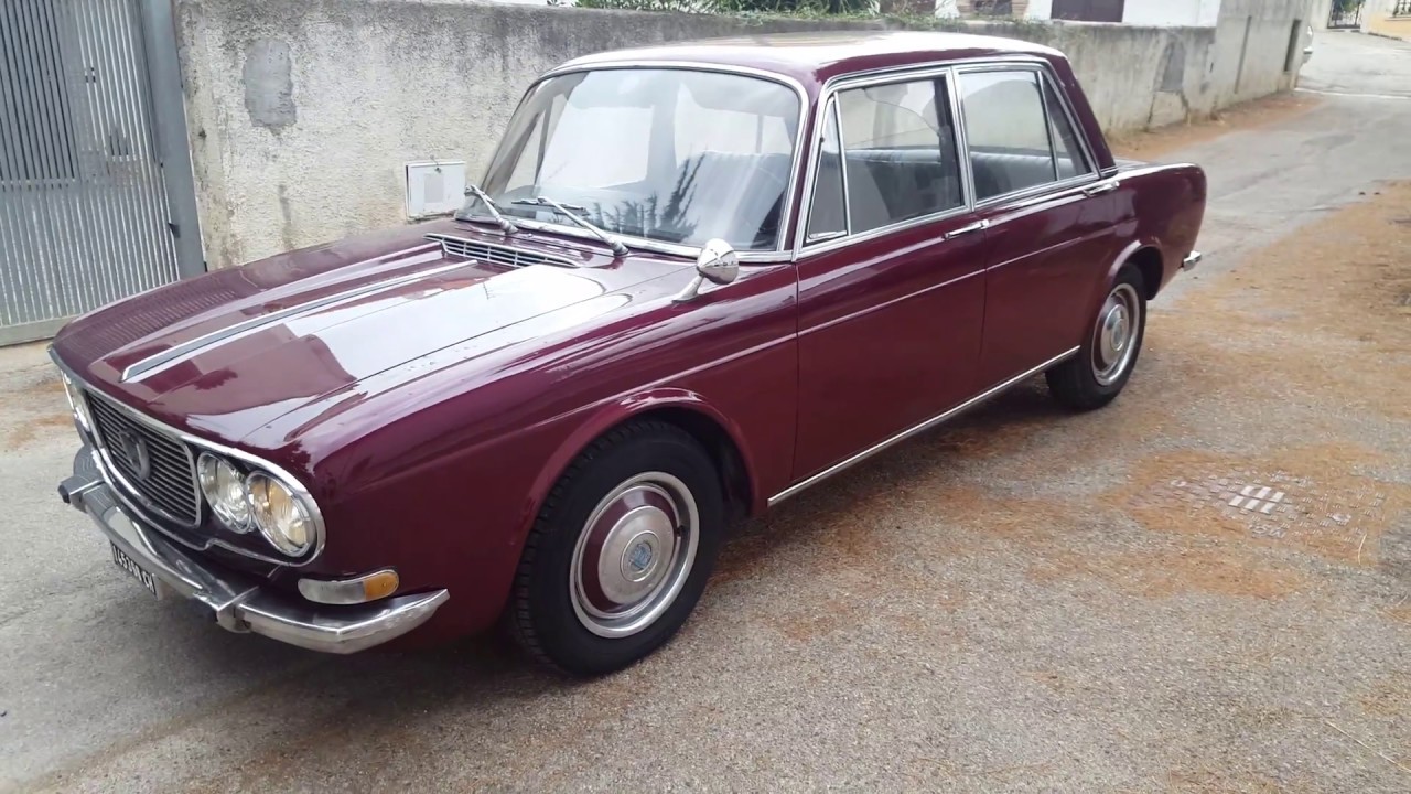 1969 LANCIA FLAVIA MILLEOTTO LX WALK AROUND ACCELERATION BEAUTIFUL 1.8 LANCIA ENGINE SOUND (UHD)