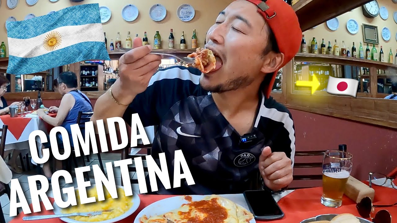 Probando COMIDA ARGENTINA en Rosario! | Japonés reacciona a MILANESA argentina 🇦🇷